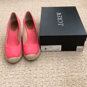 J. Crew Seville Espadrille Wedges